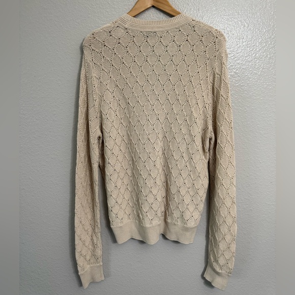 PAIGE Men’s Perry Cardigan in Ocean Salt - Picture 10 of 12